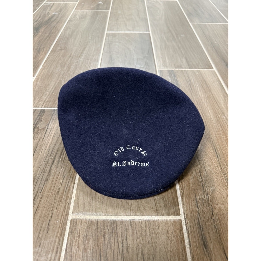 Vintage Kangol Deejay Old Course St Andrews England Flat Cap Made In UK